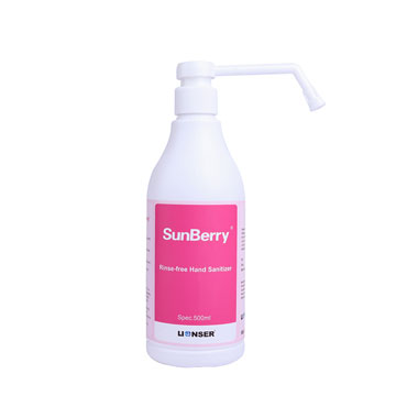 SunBerry Rinse-free Hand Sanitizer Liquid (17 Fl Oz/500ml)