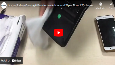 Lionser Surface Cleaning & Desinfection Antibacterial Wipes Alcohol Wholesale Bulk Buy