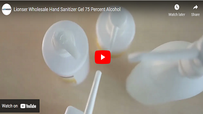 Lionser Wholesale Hand Sanitizer Gel 75 Percent Alcohol